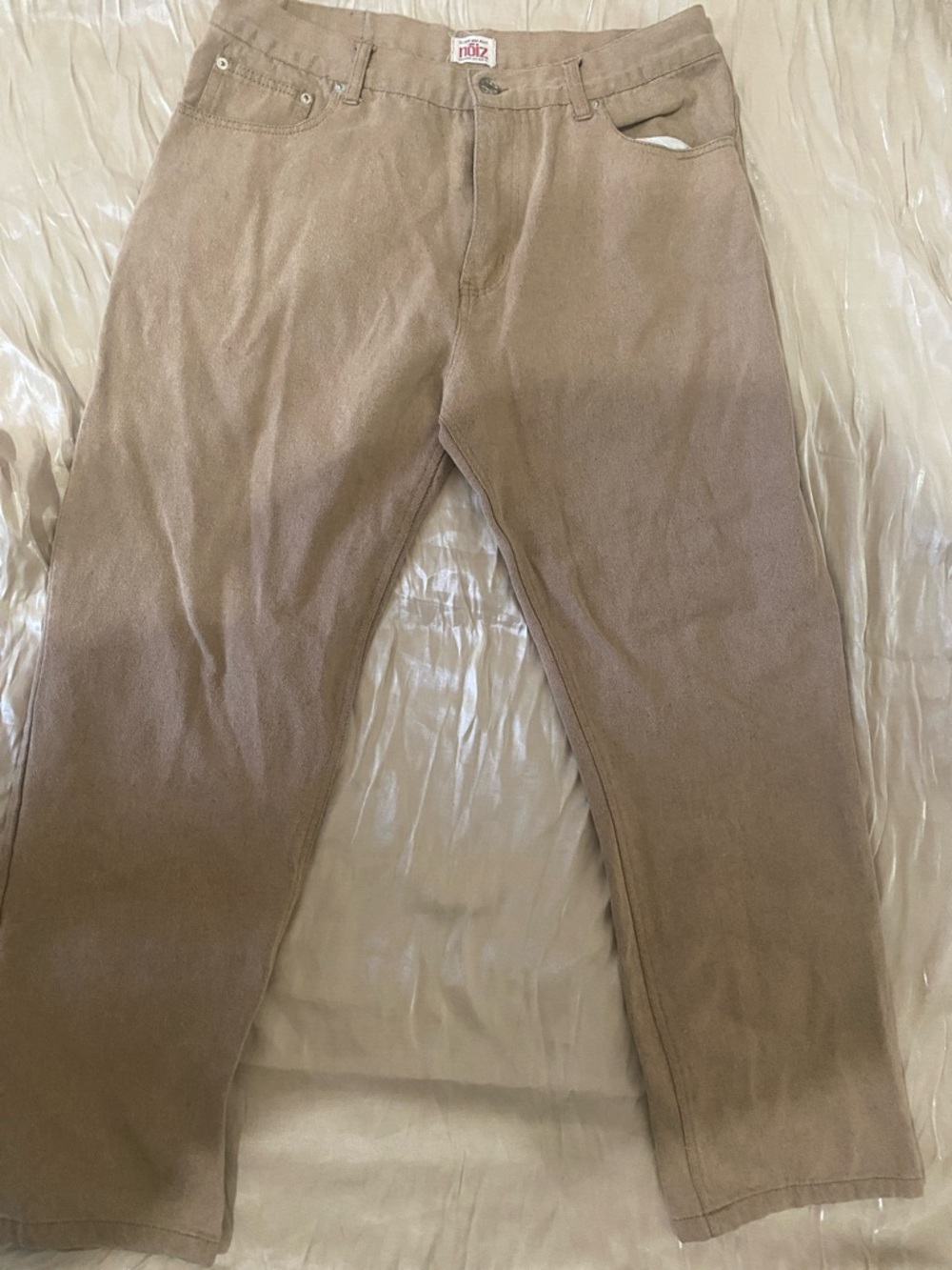 Noize Men's Tan Corduroy Chinos